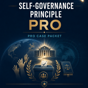 NSDA PFD Nationals Self-Governance Principle Pro