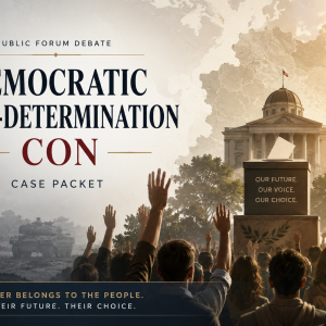 NSDA PFD Nationals Democratic Self-Determination Con