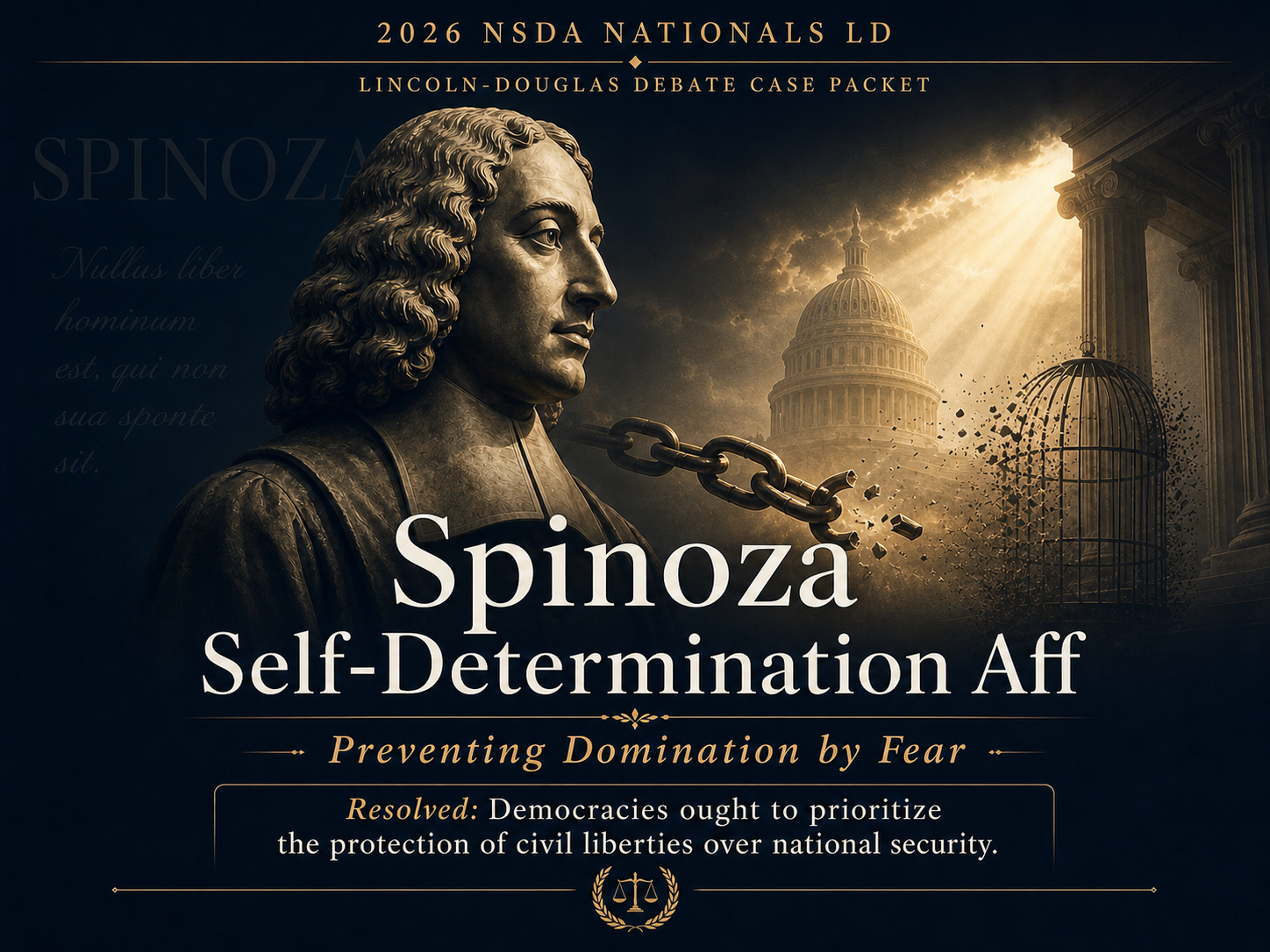 Nationals LD Spinoza Self-Determination Aff