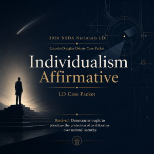 Nationals LD Indvidualism Aff