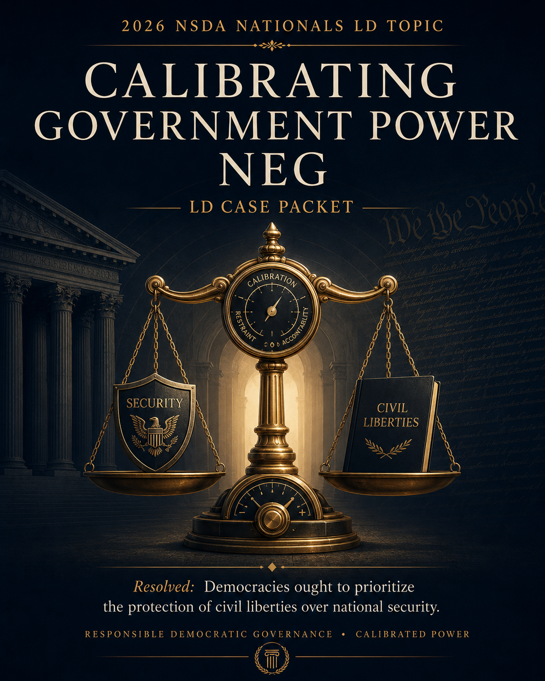 Nationals LD Calibrating Government Power Neg
